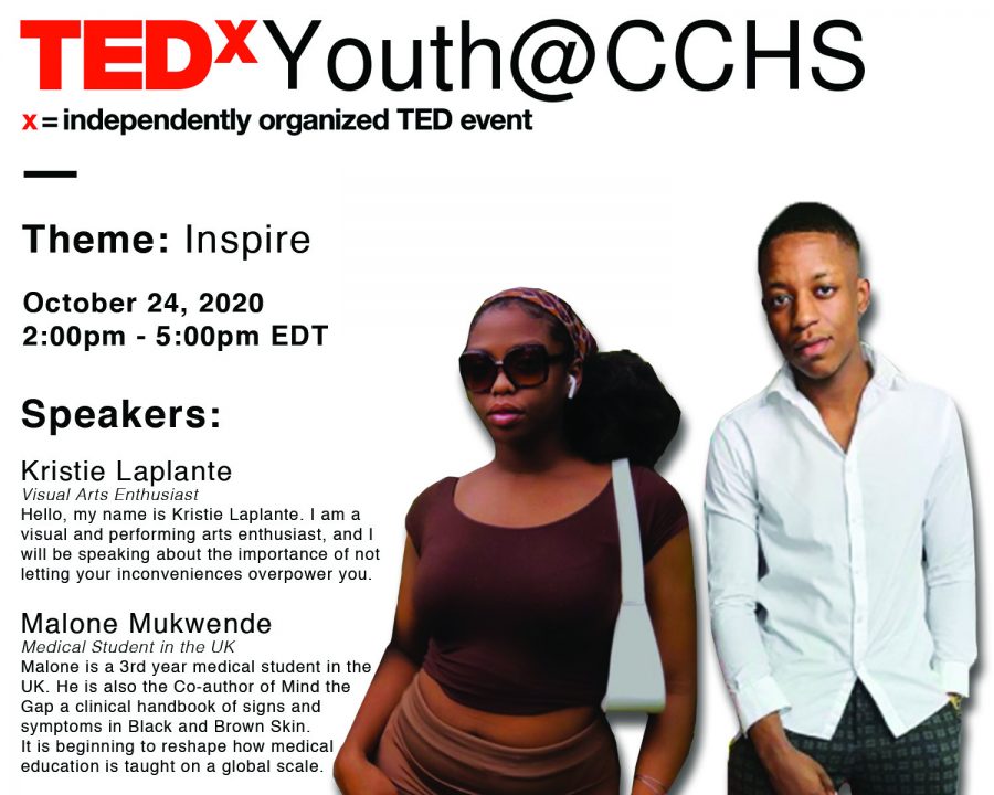 Laplante and Mukwende will be empowering students by speaking at TEDxYouth at Cape High.
