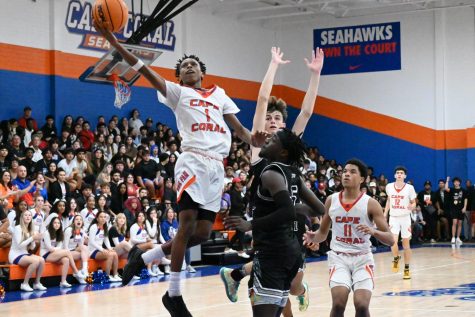 Varsity Basketball against Mariner